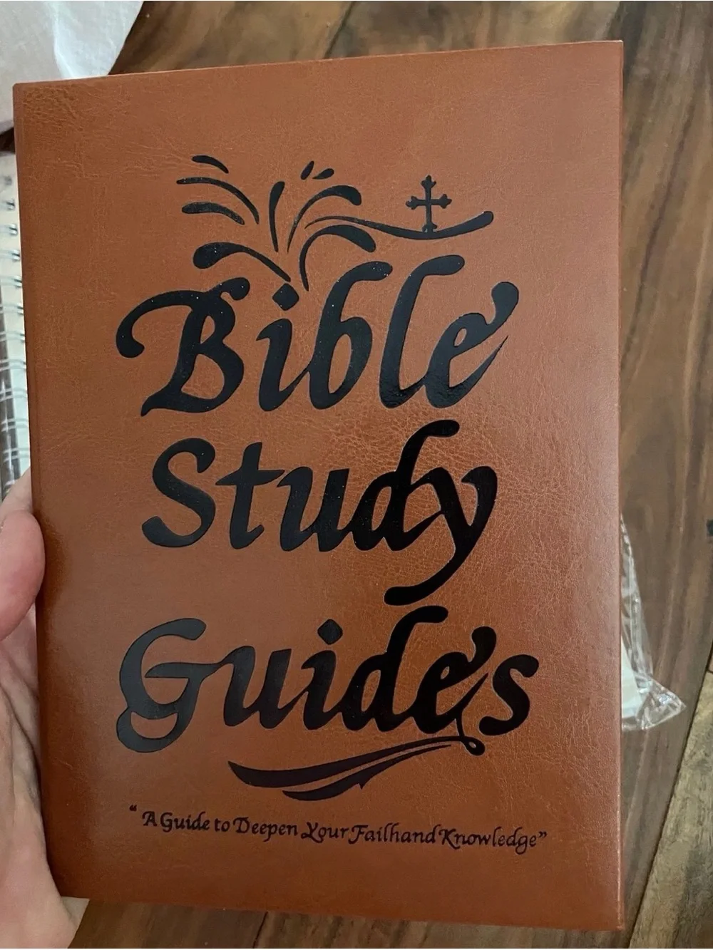 THE BIBLE IN A YEAR: A 52-WEEK JOURNEY SOFTCOVER) & Bible study guide